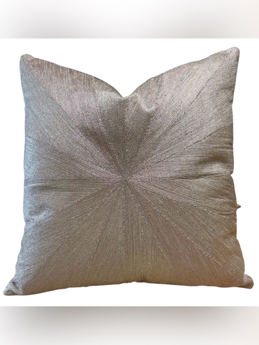 West Elm Metallic Decorative Throw Pillow Pair